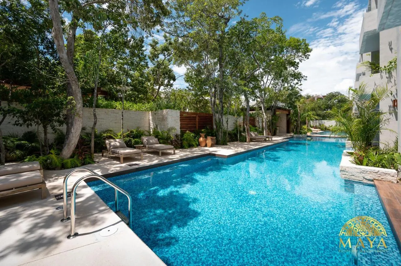 Nhoa 207B Lux 1Br Condo Pool View In Aldea Zama Tulum 0*,