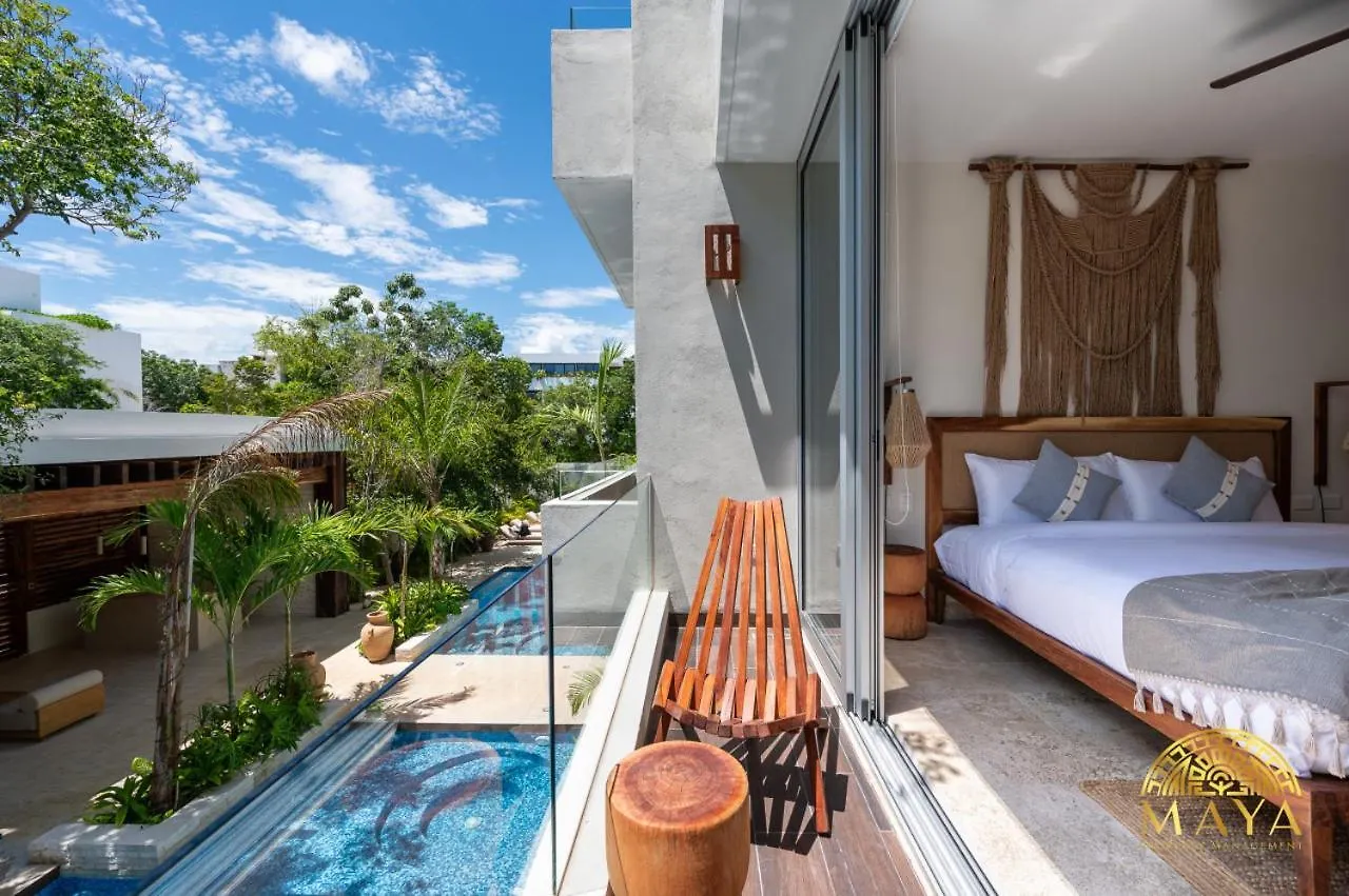 Holiday home Nhoa 207B Lux 1Br Condo Pool View In Aldea Zama Tulum